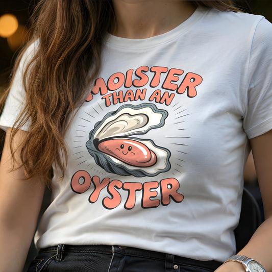 Moister Than An Oyster | Deluxe Tee