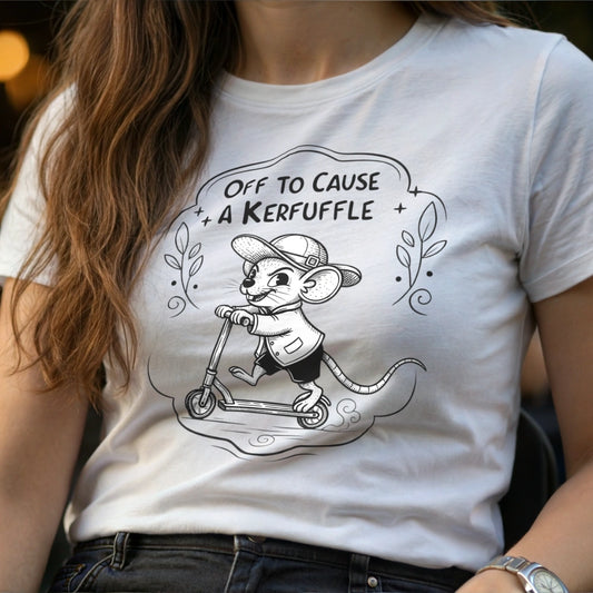 Off To Cause A Kerfuffle Tee