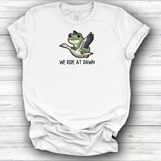 We Ride At Dawn Tee | Deluxe Tee